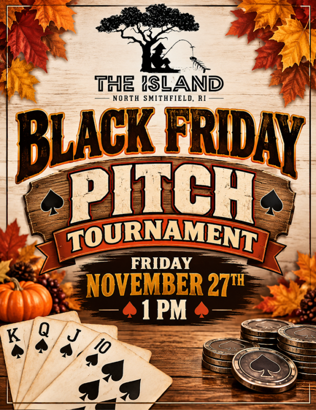Black Friday Pitch Tournament at The Island