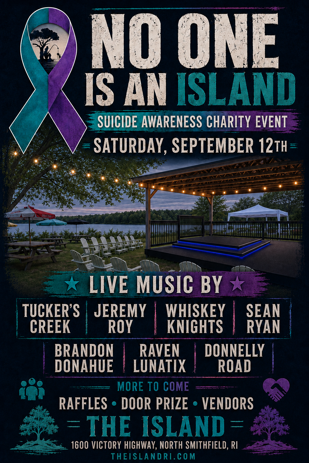 No One Is an Island Live Music Charity Event Live music for a cause