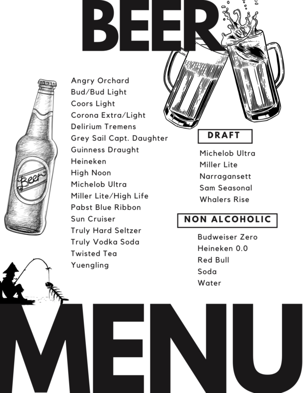 Island Beer Menu