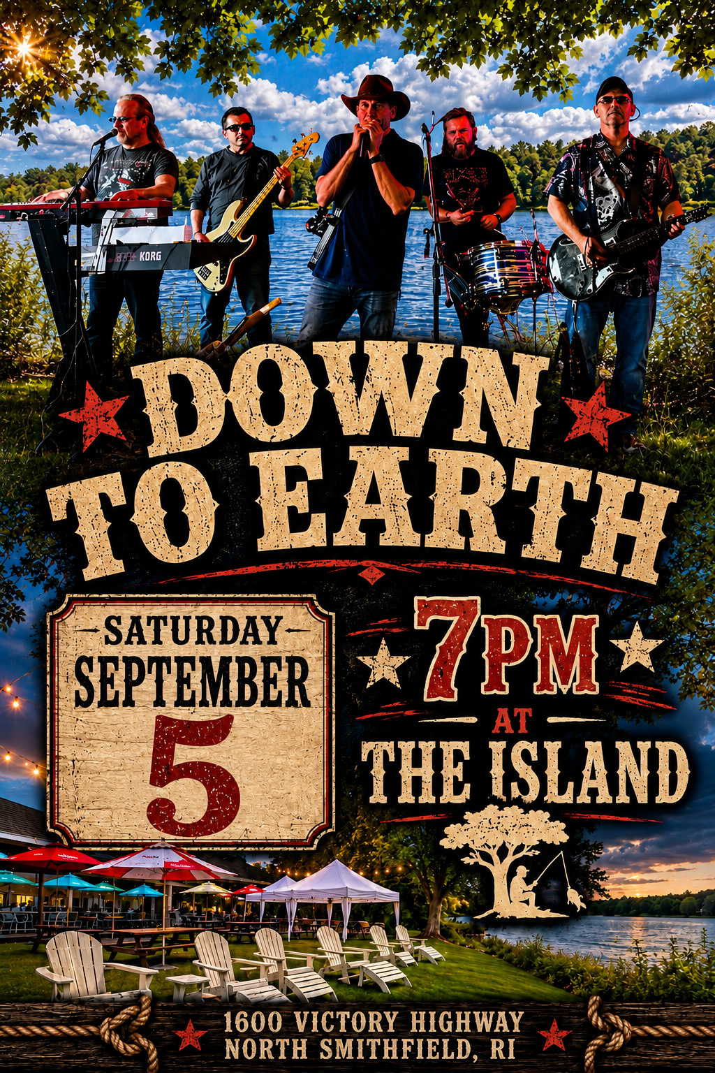 The Down to Earth Band at The Island