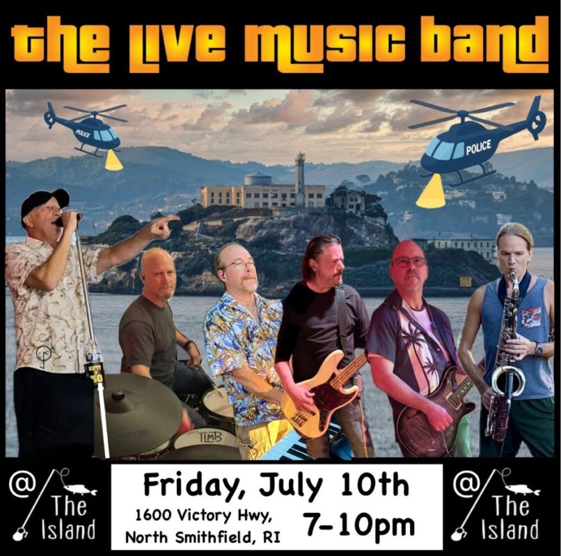 live music band at The Island