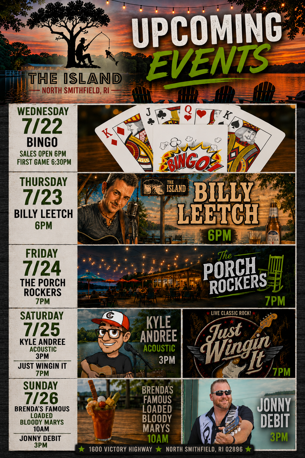Island Events July