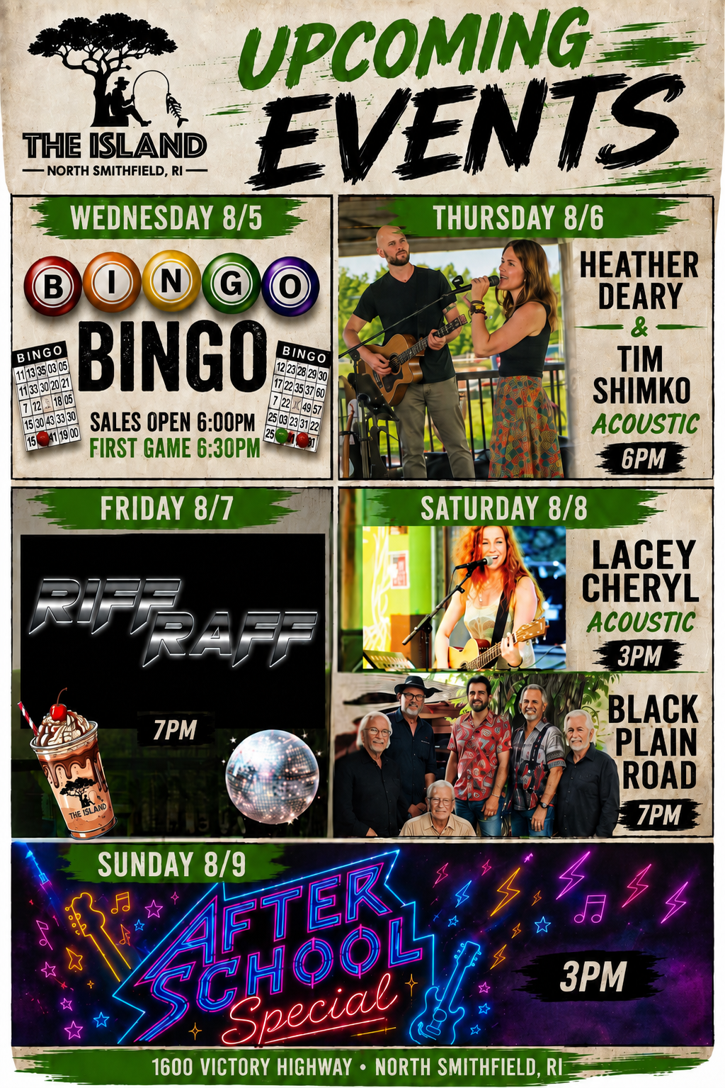 Island Events in August5